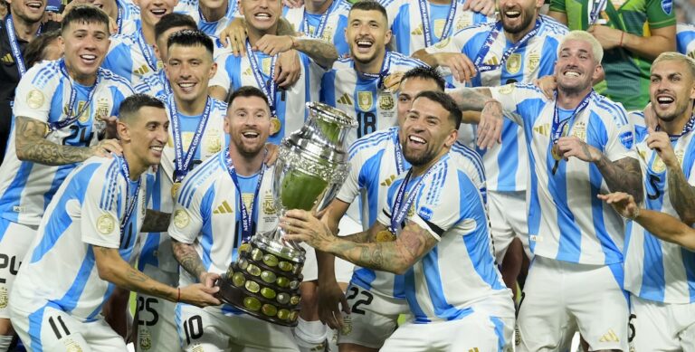 Copa America Soccer Argentina Colombia